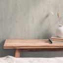 Botanisk tapet græsmotiv beige grå - let Ikke-vævet tapet med naturdesign