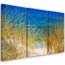 3 stykke lærredstryk, Grass Sea Beach