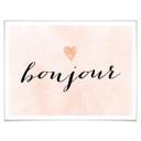 Póster Confetti & Cream - Bonjour