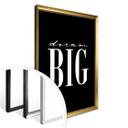 Plakat - Dream big - Sort