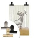 Poster - Cerf fier