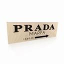 Panneau en bois Prada Marfa