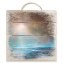 Cuadro de madera Schmucker - Poder y silencio - 40x41,5 cm