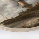 Billede af træ Van Ruisdael - Vindmøllen i Wijk - Rund