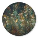 Tableau sur verre  Talen - Fin de l'été - Rond