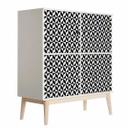 Vinilo adhesivo muebles, vinilo decorativo - lavable - Muestra 01