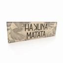 Houten Bordje - Hakuna Matata