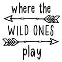 Wallsticker Where the wild ones play