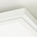 Deckenleuchte Klaas, weiß, 5 x 40 cm, Metall Lampe