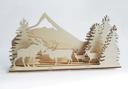 Décoration en bois - Crèche - Rennes