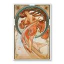Glasbillede - Mucha - Fire kunstarter: Dansen