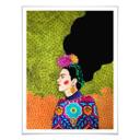 Póster Hülya - Retrato de Frida