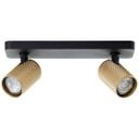 Spotbalken Leonardo, gold, 12,1 x 31 cm, Metall Spotleuchte