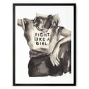 Póster Verbaan - Lucha como una chica