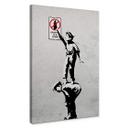 Lienzo Banksy - El graffiti es un delito