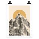 Plakat Bodart - Sun and Mountain