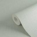 Papel pintado simple en tejido look menta verde - papel pintado no tejido liso para interiorismo moderno