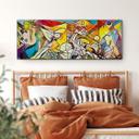 Tableau sur verre Zamart - Hommage à Picasso - Chaos - Panorama