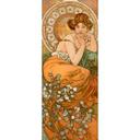 Alfons Mucha - topas ophængeligt tapet