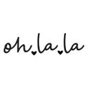 Spejlklistermærke Ohlala + hjerter