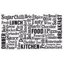 Wallsticker - Kitchen Word Cloud
