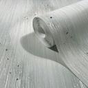 Papel pintado no tejido rayas moderno en verde 