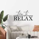 Wallsticker Time to relax