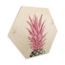 Hexagon Hout 1X Studio - Pink Pineapple