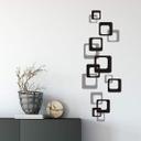 Wallsticker - Tofarvet wallsticker med retro kuber 