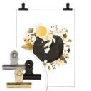 Poster Blanz - Champ de fleurs