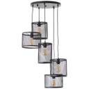 Pendelleuchte Levi, gold, 150,5 x 53 cm, Metall Pendel-lampe, dimmbar