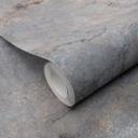 PVC-frit non-woven tapet med marmorlook i grå