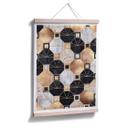 Frederiksson Plakat - Gold and Black