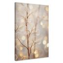 Lienzo Hojas de filigrana beige - Treechild