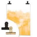 Plakat Nouveauprints - Akvarel penselstrøg 