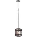 Pendelleuchte Willi, schwarz, 130 x 21,5 cm, Metall Pendellampe