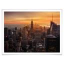 Póster Ruiz Dueso - Nueva York al atardecer