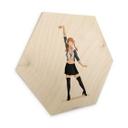 Hexagone - Bois placage bouleau Tohmé - - Britney