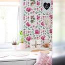 Tapet med mønster - akvarelblomster 02 - pink