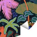 Tapet cirkel Arty Guava - Exotic Jungle - vliesetapet/selvklæbende non-woven tapet