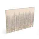 Cuadro de madera bosque de abedules en invierno - EMELIEmaria