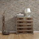 A.S. Création Tapet Wood'n Stone Beige, Brun, Gul