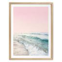 Póster Cielo rosa sobre el mar - Sisi & Seb