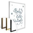 Póster Baby hace frío fuera