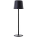 Tischleuchte Cosy, schwarz, 10 x 37 cm, Metall schwarze Outdoor Tischleuchte