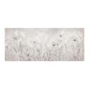 Zelfklevende Keukenachterwand Wilde bloemenweide met vlinders in Scandinavisch design - Ms Tiff