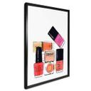 Póster Martina - Esmaltes de uñas en rosa