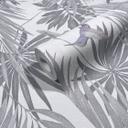 Blomstertapet non-woven Spirit of Jungle hvid, grå