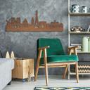 Chapa de caoba Wood art - Skyline Paris