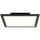 Aufbaupaneel Constantin, schwarz, 29,5 x 29,5 cm, Metall Led panel
